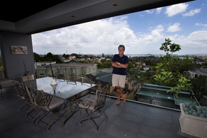 The apartment is being marketed and sold by agent Graham Wall. Photo / Brett Phibbs