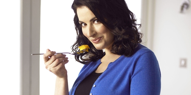 Nigella Lawson remains popular with Kiwi choc-maker Whittaker's and its customers. Photo / AP