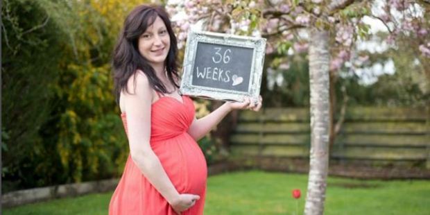Jess and her husband Isaac documented their pregnancy in a time lapse video.
Photo / Nicole Gourley