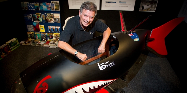 Iain Anderson says the Taniwha has kept the university team challenged at every turn. Photo / Sarah Ivey