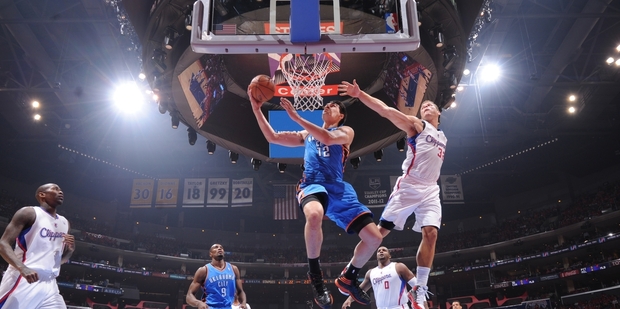 Steven Adams' sense of humour has gone down a treat with fans, the media and his NBA teammates. Photo / AFP