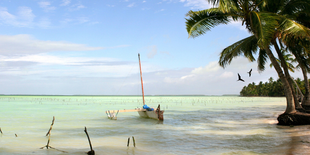 Kiribati is likely to be engulfed by waves by the end of this century - and to become uninhabitable long before then. Photo / Thinkstock