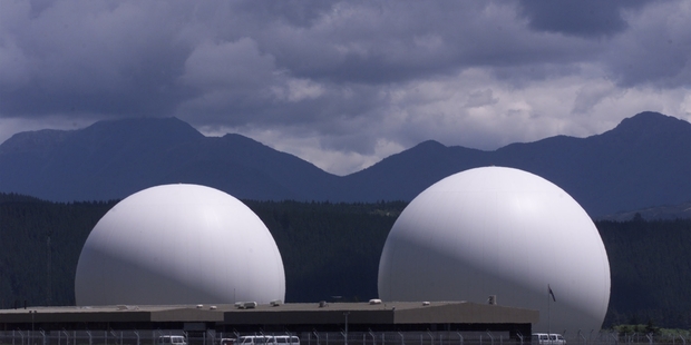 The GCSB's Waihopai Valley Satellite Station. Picture / Mark Mitchell