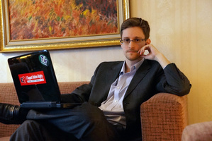 Former intelligence contractor Edward Snowden in December. Photo / Getty Images