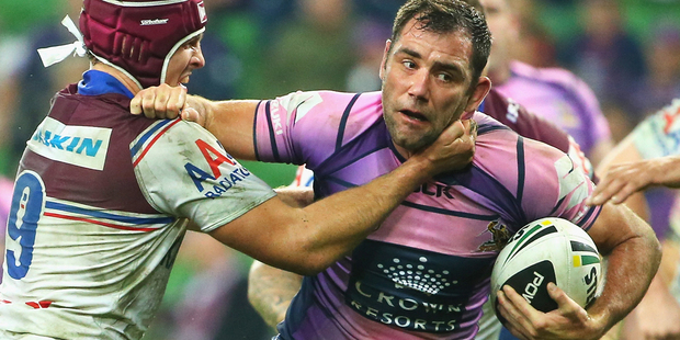 Cam Smith in action for the Storm. Photo / Getty Images.