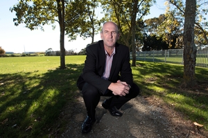Local board member John McCracken at Ngati Otara Park. Photo / Doug Sherring