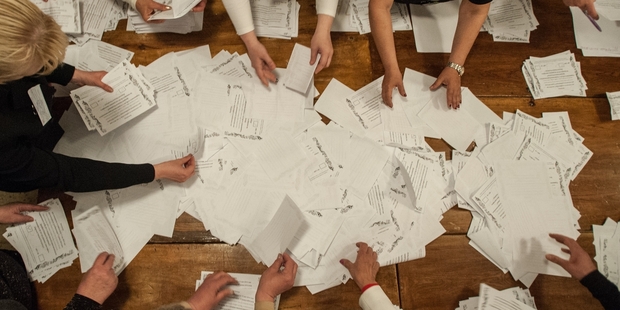 Angry voters favoured a sovereign republic by 90 per cent, rebels claimed. Photo / AP