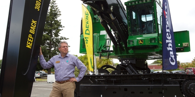 John Stulen says booming exports to China were giving Tauranga's forestry industry a boost.