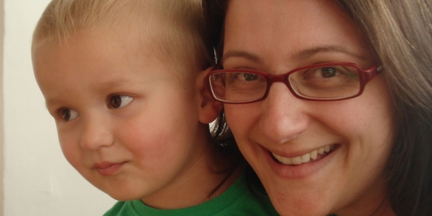 Catherine Nola and Son Anton Falstie-Jensen...free doctor visits are the vote winner.