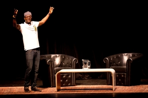 Nigerian poet Inua Ellams. Photo / Dean Purcell