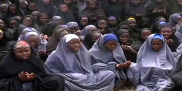 A screengrab taken from a video of Nigerian Islamist extremist group Boko Haram claiming to show the missing schoolgirls. Image / AFP/Boko Haram