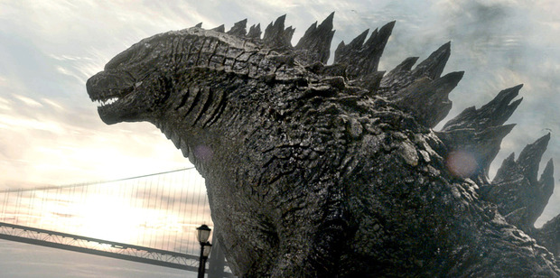 A scene from Godzilla, which is released on Thursday.