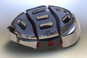 The Morpher Helmet. Photo / MorpherHelmet Facebook