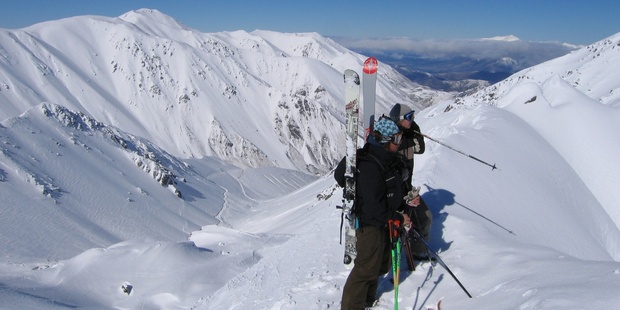 Skiing on uncrowded Mt Olympus is a revelation. Photo / Ben Taylor