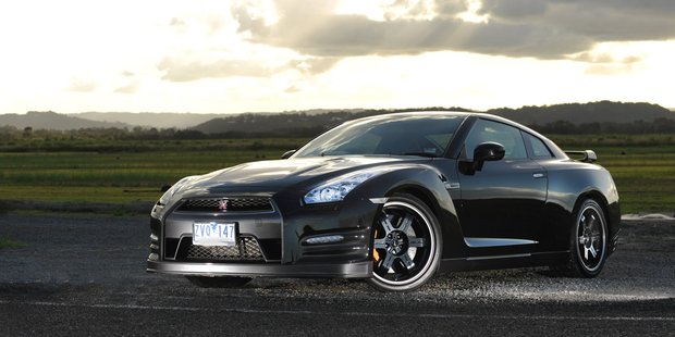 The mighty Nissan GT-R is a real attention-grabber. Photo: Iain Curry / Sunshine Coast Daily
