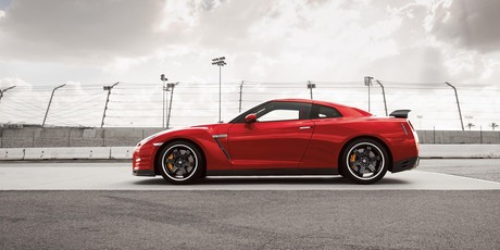 The Nissan GTR Black Edition belongs on the track.