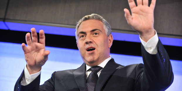 Joe Hockey, Australia's treasurer.