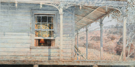 Twilight Waiwera by David Barker at Depot Artspace.