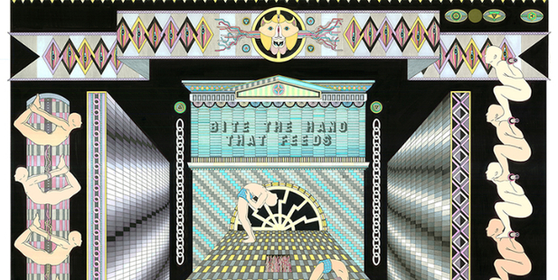 Rat Holes in the Babylon of Information by Jess Johnson.