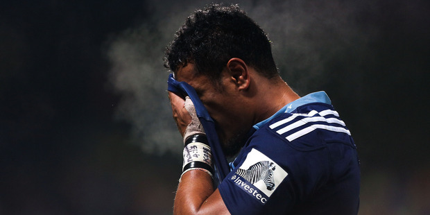 Jerome Kaino of the Blues. Photo / Getty Images