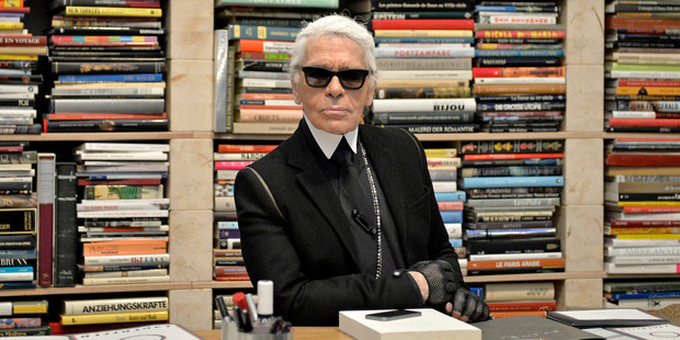 Fashion legend Karl Lagerfeld has unleashed his acid tongue.
Photo / AP