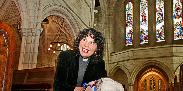 Whangarei's Christ Church vicar, Denise Kelsall, said she had blessed the marriages of gay people and hoped to continue. Photo / APN