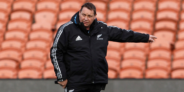 Steve Hansen announced his latest 36-strong training group yesterday. Photo / Christine Cornege