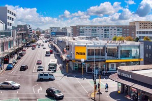 The award- winning ASB Bank building at Broadway, Newmarket is for sale.
