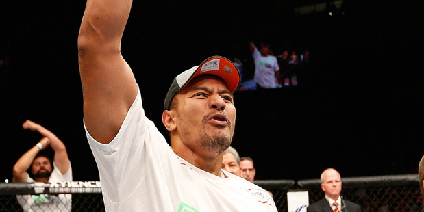 Australian heavyweight Soa Palelei will meet American Jared Rosholt in the latest bout to be added to UFC Fight Night Auckland. Photo / File.