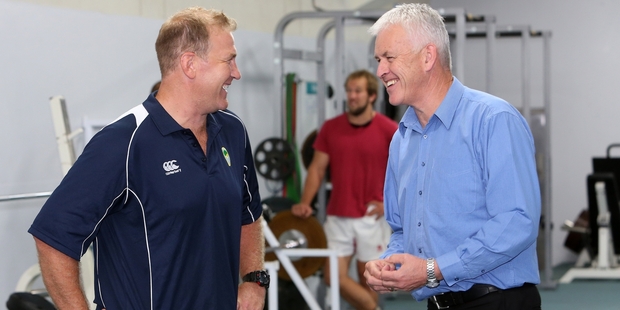 OLD HEAD: Derren Witcombe has invited Northland coaching guru Bryce Woodward into the ITM Cup coaching team as a technical adviser.PHOTO/MICHAEL CUNNINGHAM