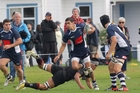 Tauranga Boys' First XV captain Connor Fifita in action against Hamilton Boys' last season. Photo / File Tauranga Boys' First XV captain Connor Fifita in action against Hamilton Boys' last season. Photo / File