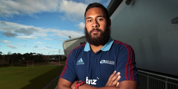 Patrick Tuipulotu says a Blues development game last year was when his confidence soared and "I stopped being scared''. Photo / Doug Sherring