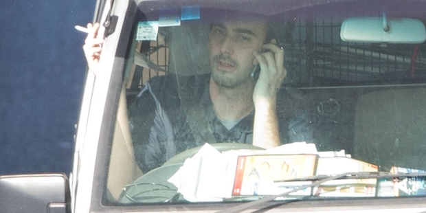 The driver whose boss defended his cellphone use. Photo / Richard Robinson