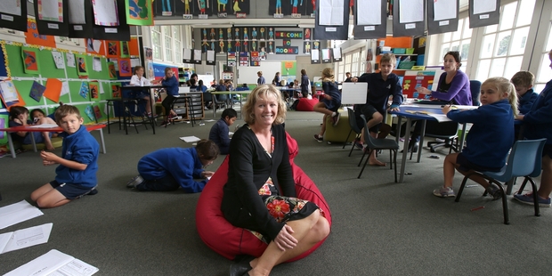 FRESH: New principal of Tauranga Primary, Fiona Hawes, has new ideas for the school. PHOTO/JOHN BORREN 120514JB04BOP