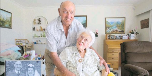 Laurie and Yvonne Maber are celebrating their platinum wedding anniversary today. PHOTO/RUTH KEBER