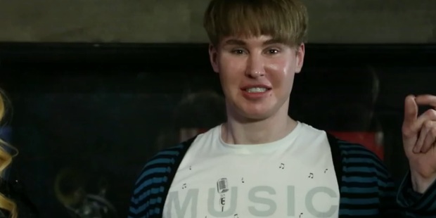 Toby Sheldon has spent more than $100,000 on plastic surgery to look like Justin Bieber. Photo/YouTube.