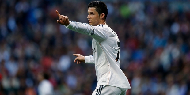 Christiano Ronaldo is excited to be playing the European Champions League final in his home country, Portugal. Photo / AP
