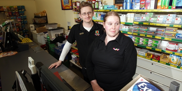 Derek and Emma Stannard love the support their customers are showing them after three attacks on their business within two weeks. Photo/Paul Taylor