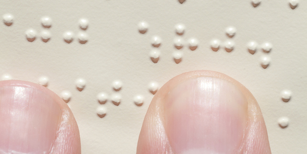 About 30,000 people use braille in some form today. Photo / Thinkstock