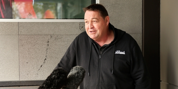 Steve Hansen is looking forward to the three-test series, starting next month. Photo / Getty Images