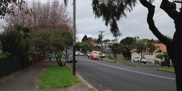 The scene of the incident