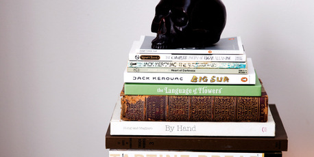 Book collection. Photo / Babiche Martens.