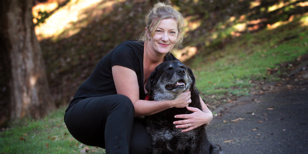 Vet Megan Alderson is planning a funeral for her dog Sydney. Photo / Doug Sherring