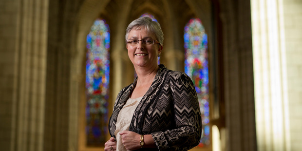 Helen Jacobi doesn't mind those down on their luck who hang around her inner-city church but draws the line at cleaning up any mess. Photo / Greg Bowker
