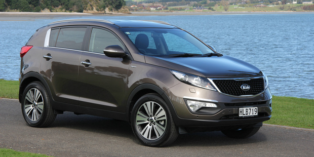 The smart new Sportage is helping to boost Kia's sales figures.
