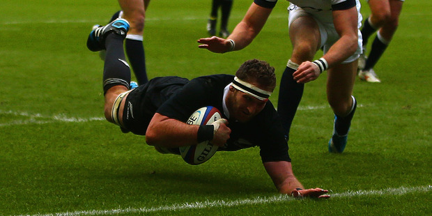 Kieran Read's ability close to the sideline has been a key to recent All Black success. Photo / Getty Images