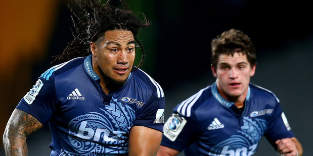 Join us here for our live blog of the Blues taking on the Sharks in Super Rugby action from North Harbour Stadium.. Photo / Getty Images.