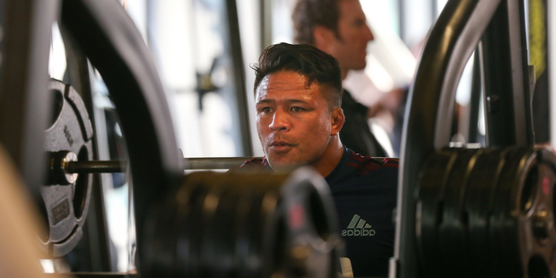 Keven Mealamu knows the Blues will have a formidable battle up front against the Sharks' forward pack. Photo / Getty Images