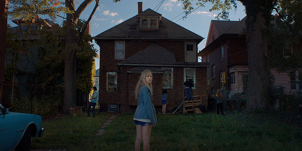 Maika Monroe appears in a scene of It Follows, directed by David Robert Mitchell.