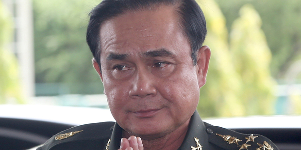 General Prayuth Chan-ocha declared martial law. Photo / AP